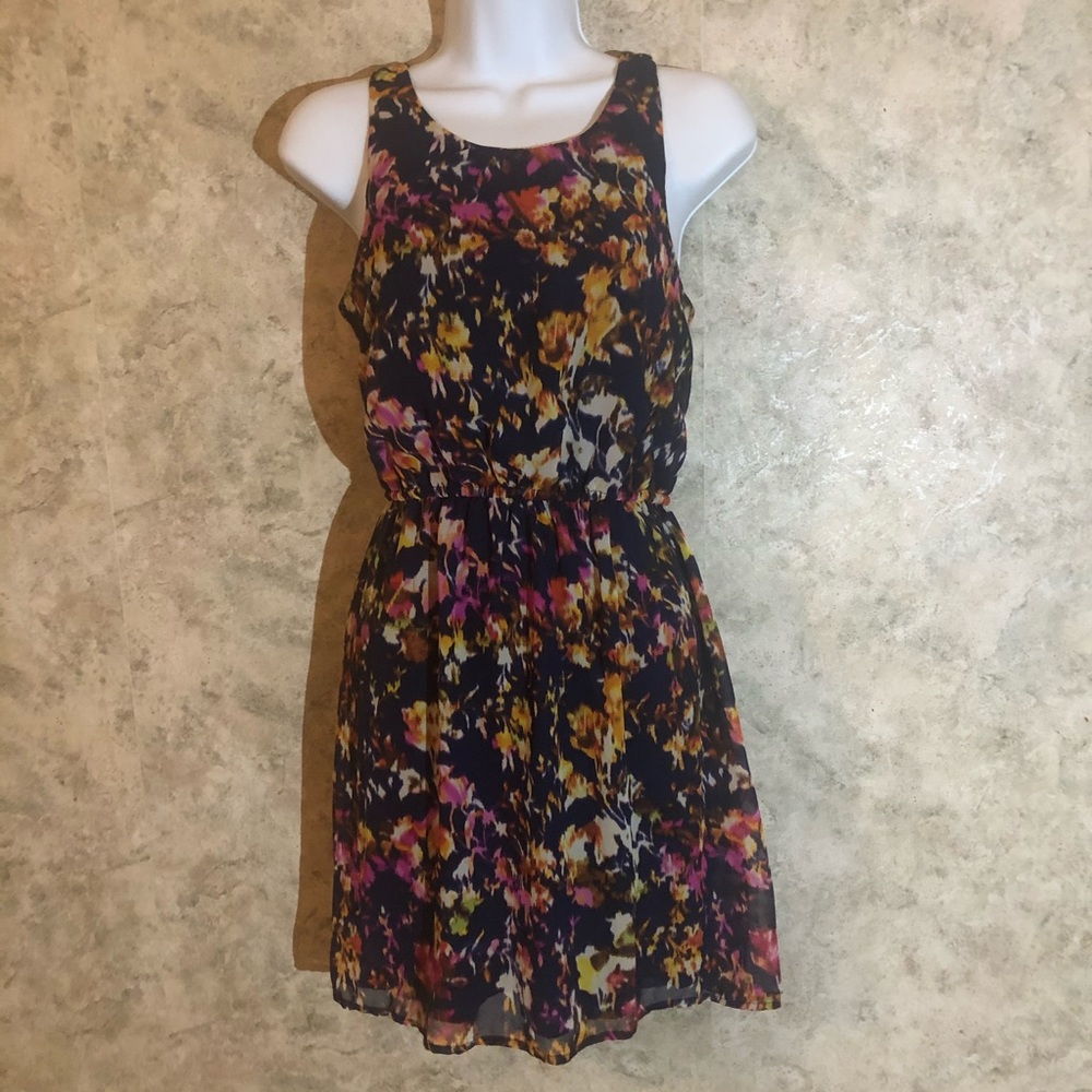 Xhilaration Elastic Waist Band Summer Tank Dress